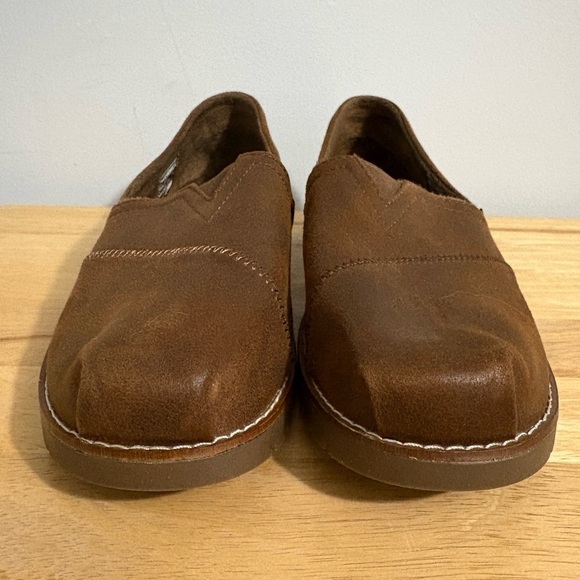 Bobs Skechers Shoes Womens 9.5 Chill Lugs Urban Spell Cabin Slip On 113352 Brown - Picture 5 of 8